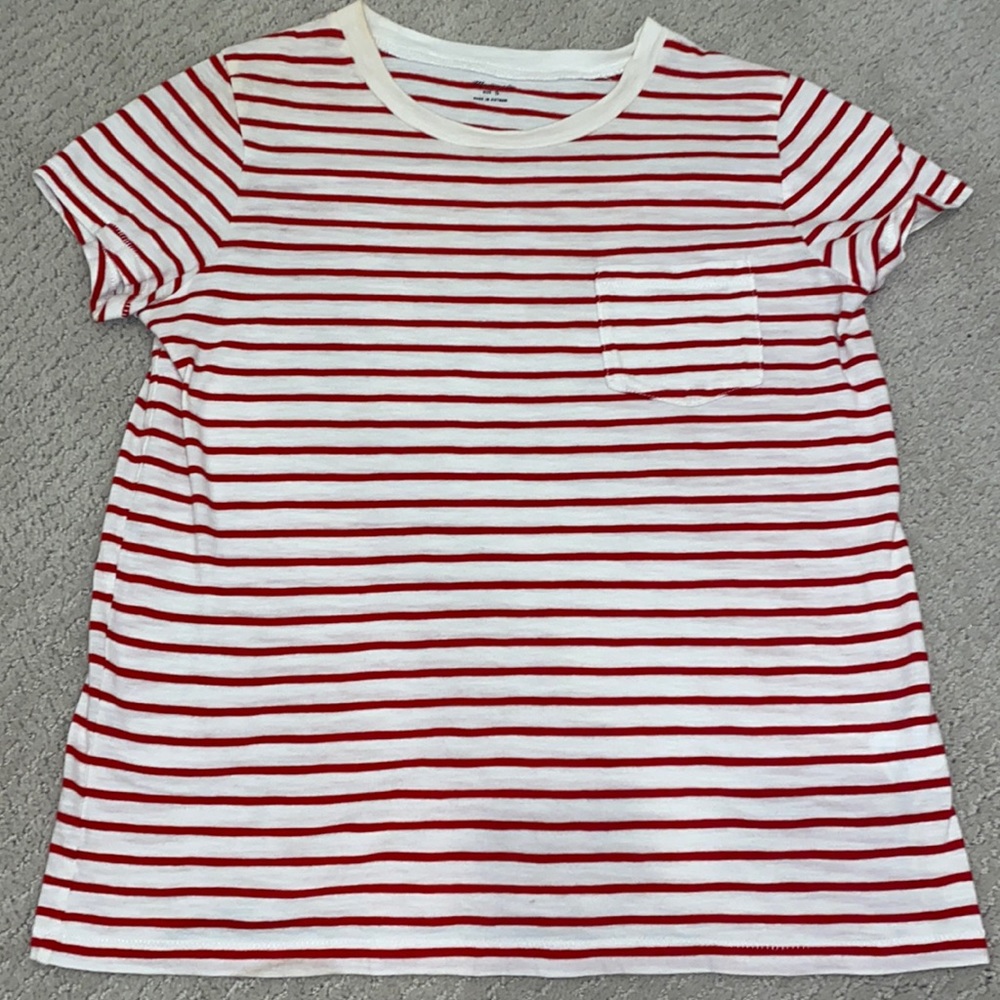 Madewell stripe shirt T-shirt size S
